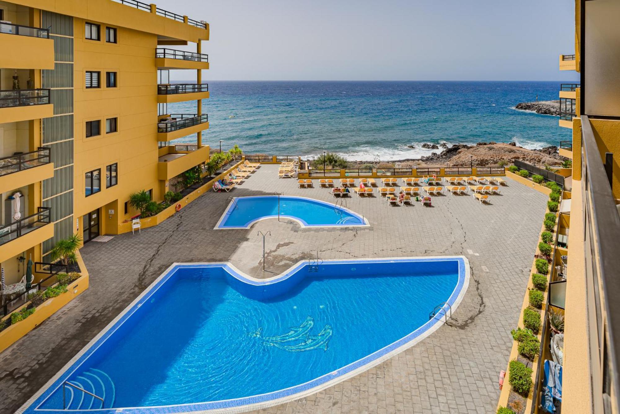 Edificio Agua Marina Panoramic View Apartments On First Line Сан Мигел де Абона Екстериор снимка